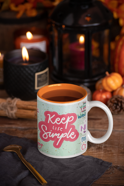 Keep Life Simple Mug